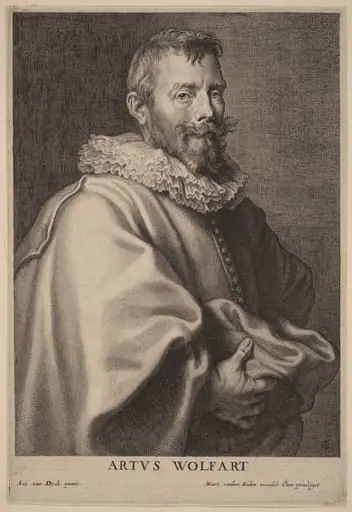 Artus Wolfart, by Cornelis Galle I