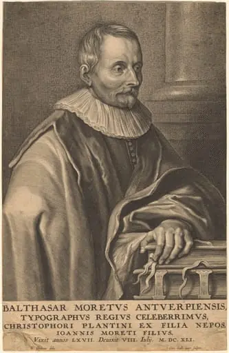 Balthasar Moretus of Antwerp, by Cornelis Galle I