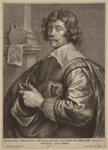 Joannes Meyssens, by Cornelis Galle I