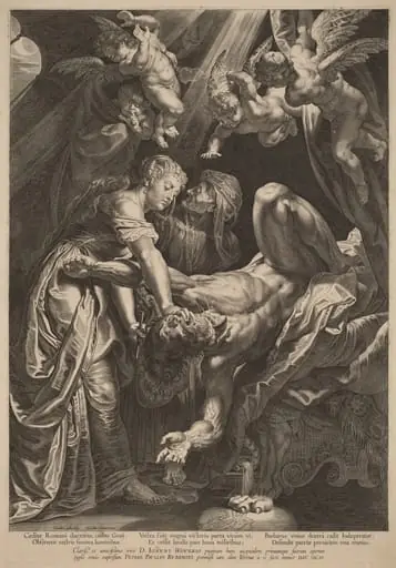 Judith Beheading Holofernes, by Cornelis Galle I