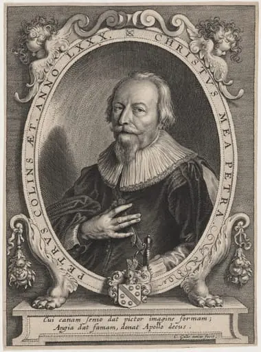 Petrus Collins, by Cornelis Galle I