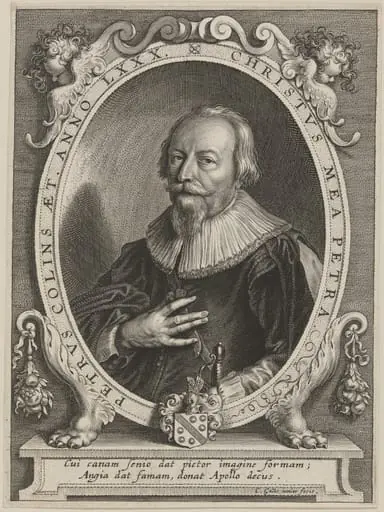 Petrus Collins, by Cornelis Galle I