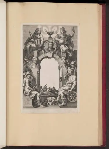 Title Page for Justus Lipsius, Opera Omnia, I, by Cornelis Galle I