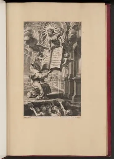 Title Page for Olivier Boonaerts' "In Ecclesiasticvm Commentarivs...", by Cornelis Galle I