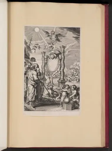 Title Page for G. de St. Vincent, Opus Geometricum Quadraturae Circuli, by Cornelis Galle II