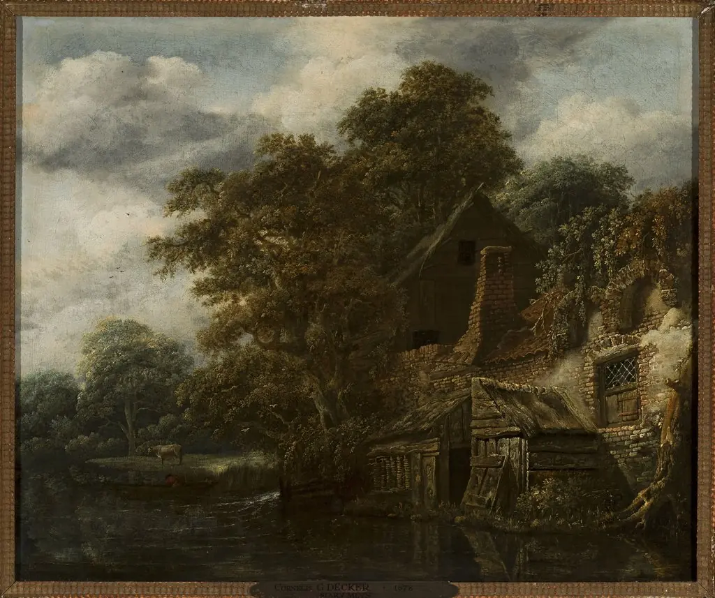 Landscape with a mill, by Cornelis Gerritsz Decker