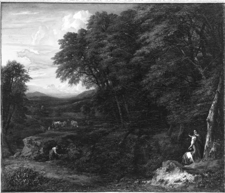 Arcadian landscape, by Cornelis Huysmans