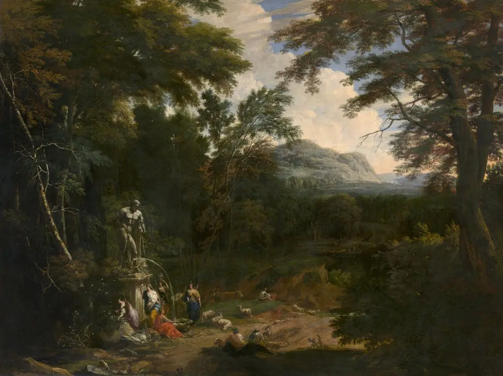 Landscape, by Cornelis Huysmans