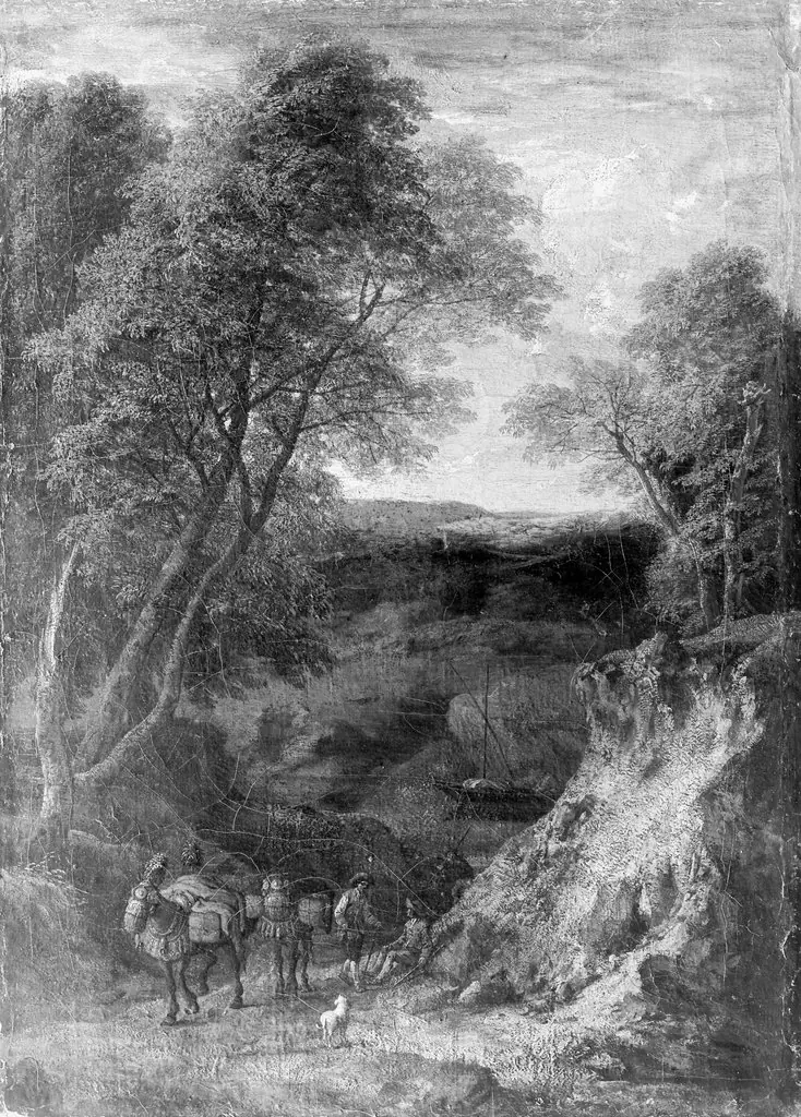 The ravine, by Cornelis Huysmans