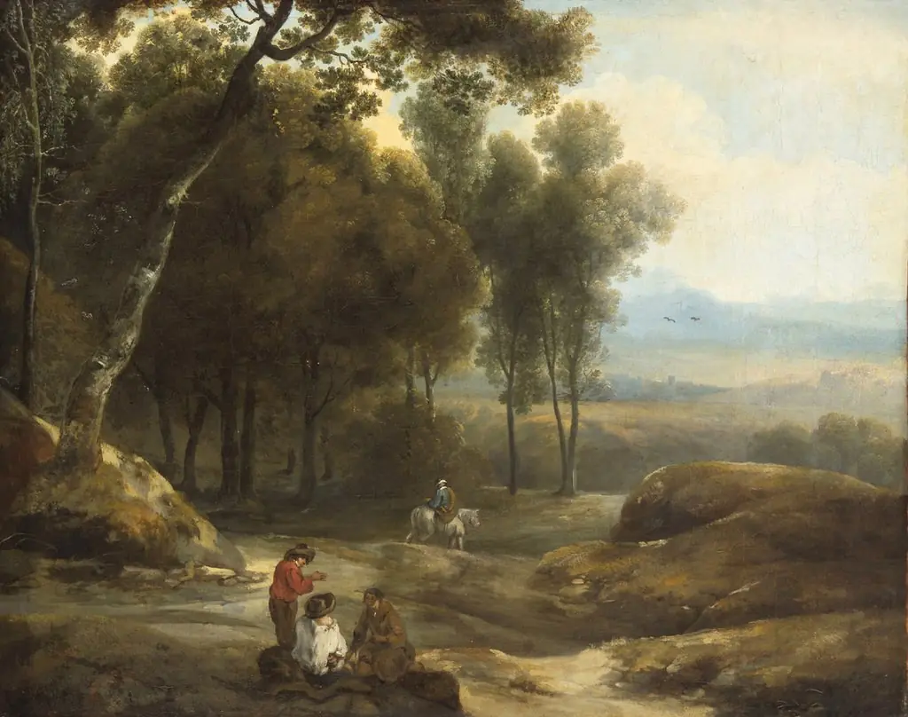 Waldlandschaft, by Cornelis Huysmans