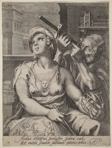 Astronomy, by Cornelis Jacobsz Drebbel