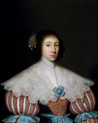 Portrait of Eleanor or Mary Campion, by Cornelis Janssens van Ceulen, 1630