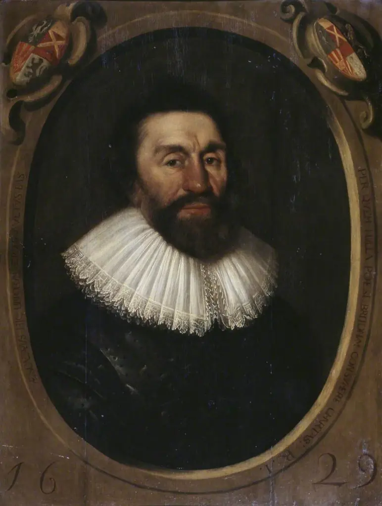 Sir Robert Bruce Cotton (1571–1631), by Cornelis Janssens van Ceulen