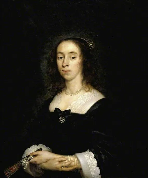Unknown Lady, by Cornelis Janssens van Ceulen, oil, 1646