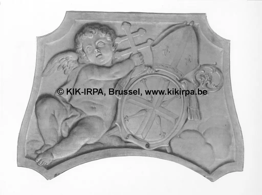 Coat of Arms of St. Michael's Abbey, by Cornelis Joseph d'Heur