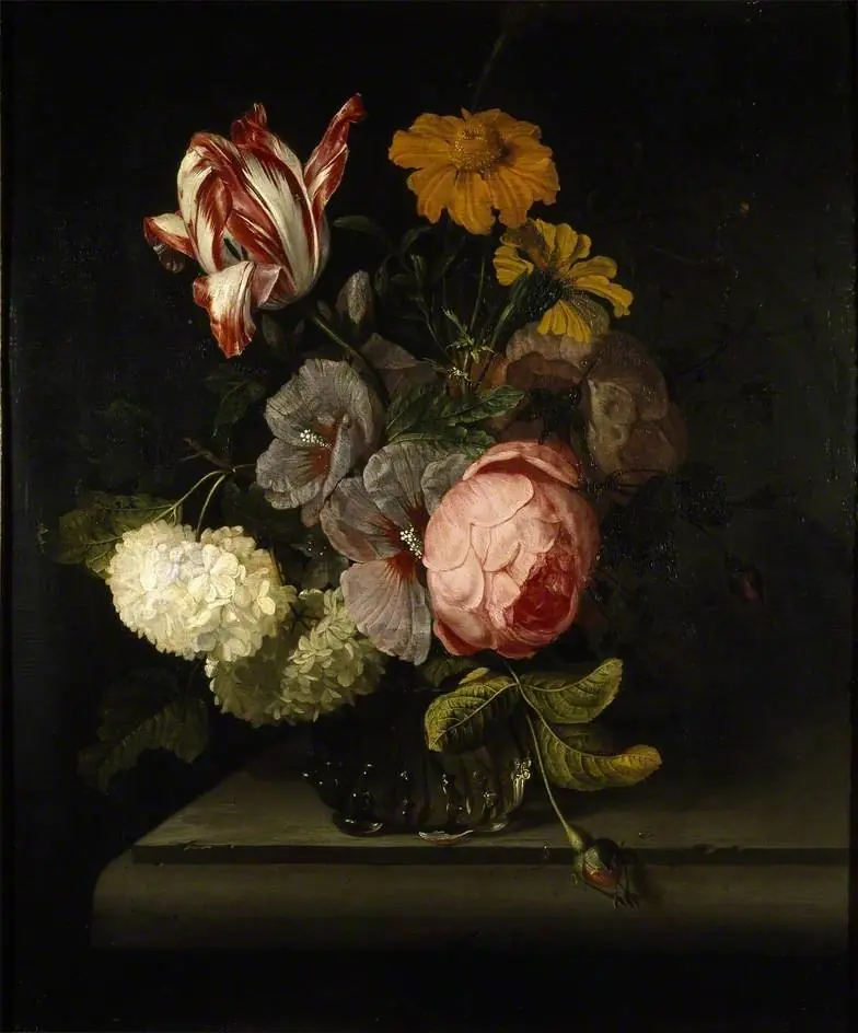 A Vase of Flowers, by Cornelis Kick
