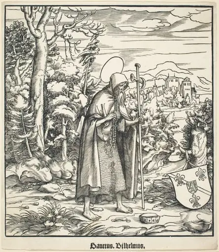 Saint Guilhelmus, by Cornelis Liefrinck I