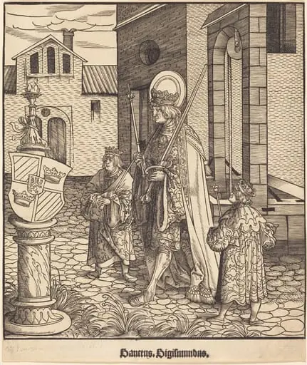 Saint Sigismundus, by Cornelis Liefrinck I