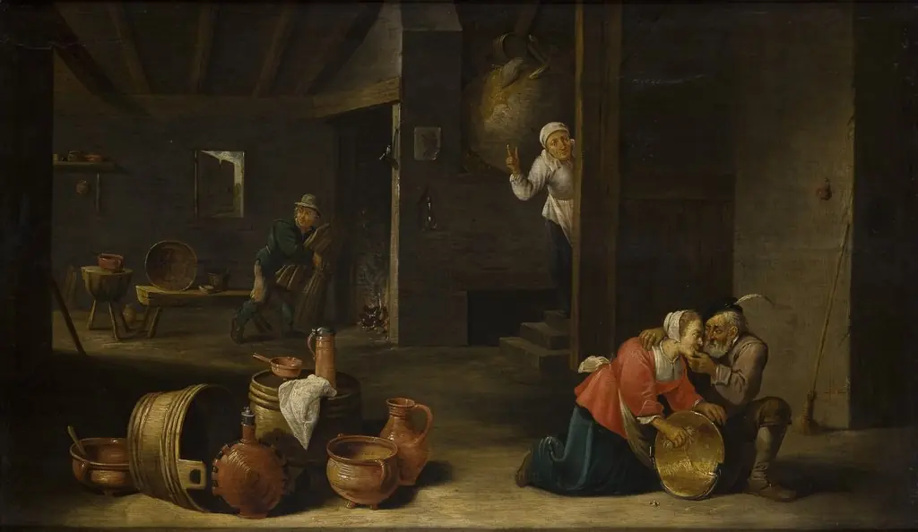 Unpleasant Surprise (Mismatched Couple), by Cornelis Mahu