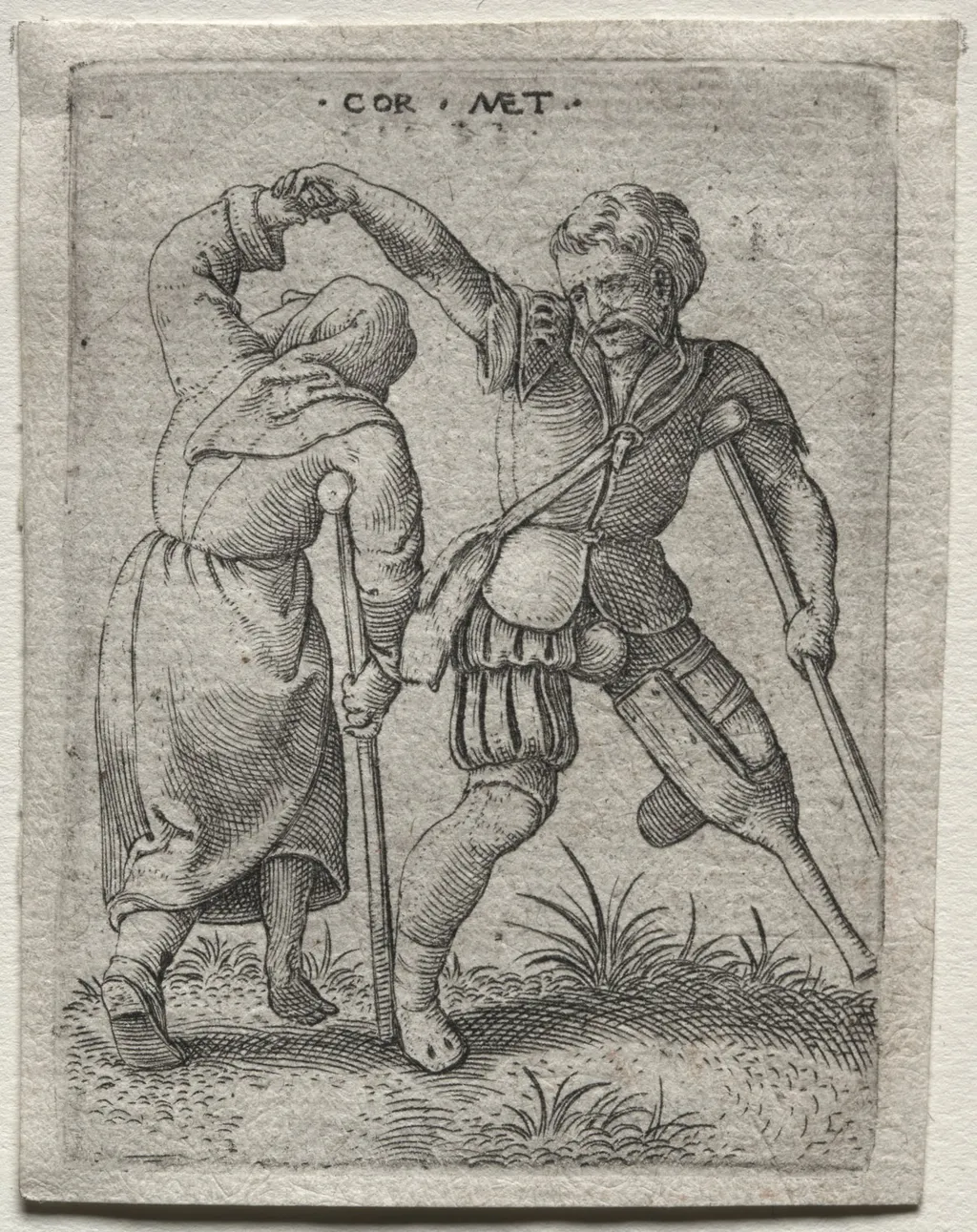 Dancing Cripples, by Cornelis Massijs, 1538