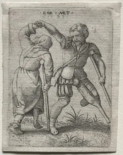 Dancing Cripples, by Cornelis Massijs