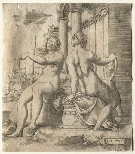 Justice and Prudence, by Cornelis Massijs