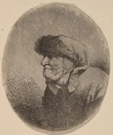 Bust of an Old Woman, by Cornelis Pietersz Bega