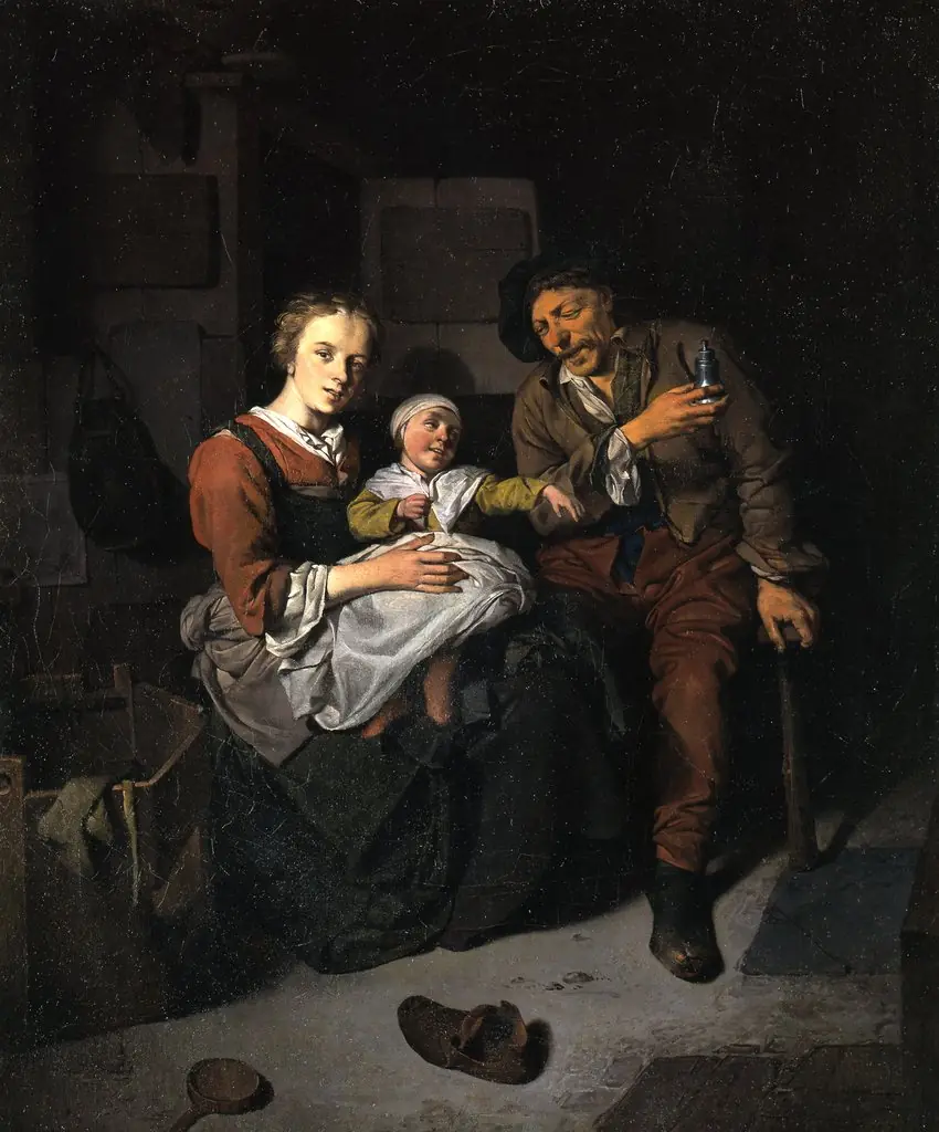 Farmers Family, by Cornelis Pietersz Bega