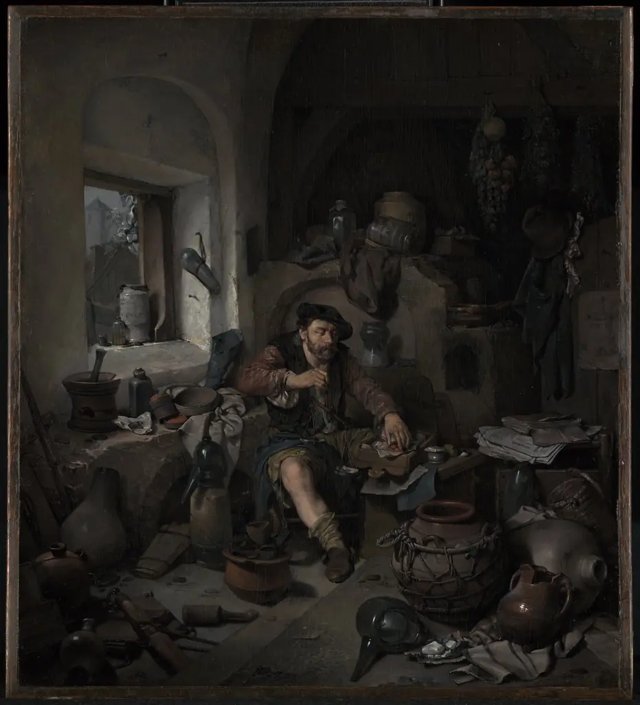 The Alchemist, by Cornelis Pietersz Bega