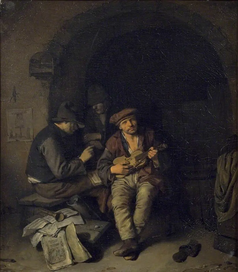 The blind Fiddler, by Cornelis Pietersz Bega