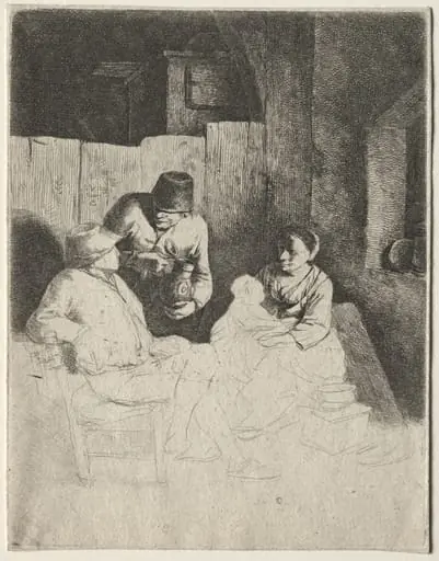 The Mother Seated in an Inn, by Cornelis Pietersz Bega