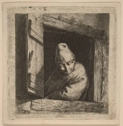 The Peasant in a Window, by Cornelis Pietersz Bega