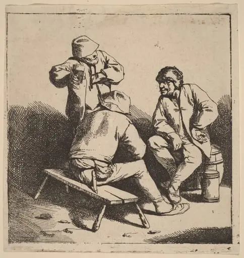 The Three Drinkers, by Cornelis Pietersz Bega
