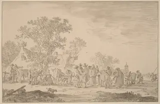 Cattle Market, by Cornelis Ploos van Amstel