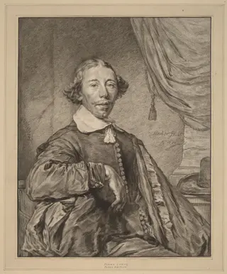Portrait of a Seated Man, by Cornelis Ploos van Amstel