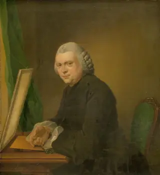Portrait of Cornelis Ploos van Amstel, by Cornelis Ploos van Amstel