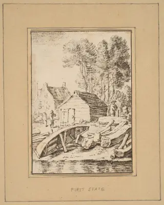 Shipyard, by Cornelis Ploos van Amstel