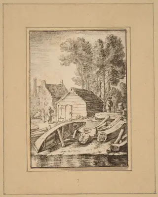 Shipyard, by Cornelis Ploos van Amstel