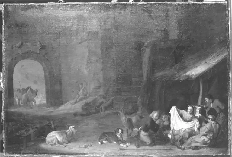 Anbetung der Hirten, by Cornelis Saftleven