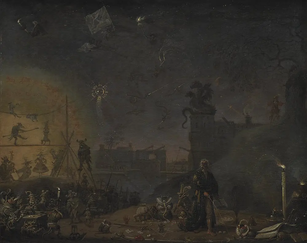 The Vision of the Sunday Child, by Cornelis Saftleven