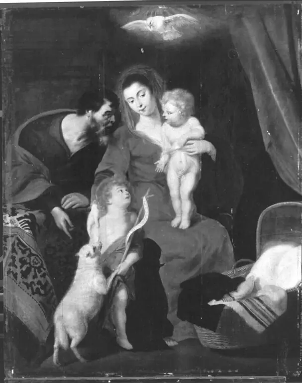 Holy Family with Saint John the Baptist as a Child