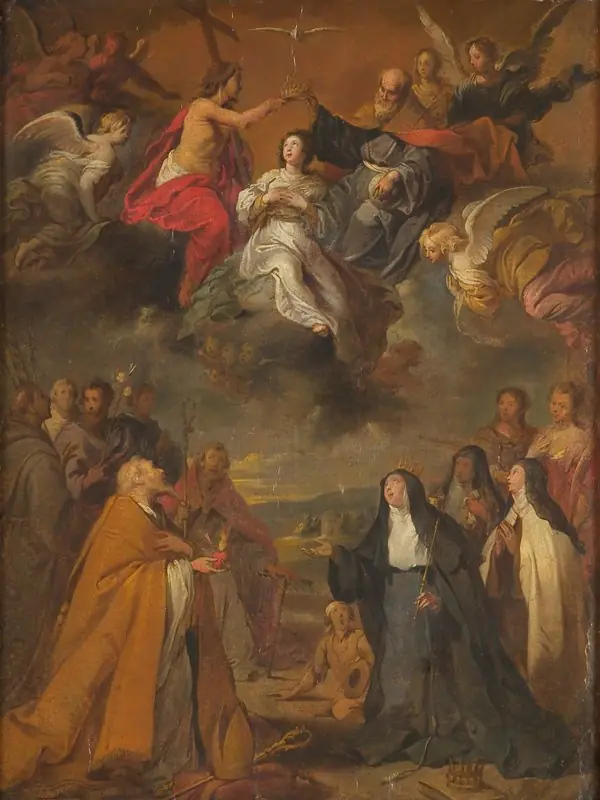 The Coronation of the Virgin, by Cornelis Schut