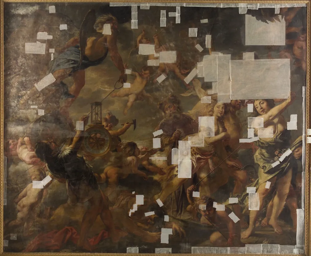 Triumph der Zeit, by Cornelis Schut, oil, 1625