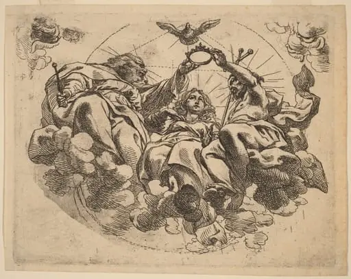 Coronation of the Virgin, by Cornelis Schut I