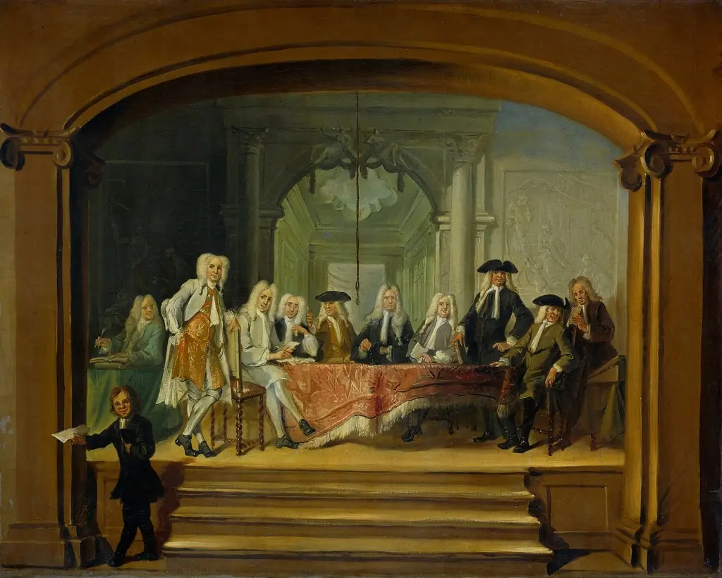 Regents of the Almshouse, 1729, by Cornelis Troost
