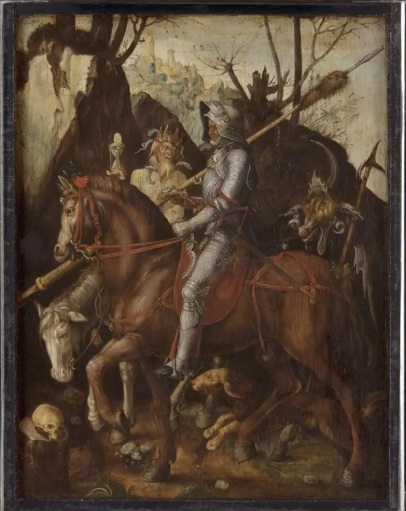 A Knight, Death, and the Devil, by Cornelis van Dalem