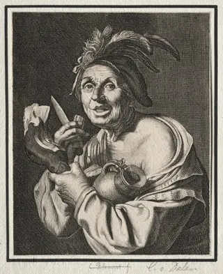 A Man with a Ham, Just Cut