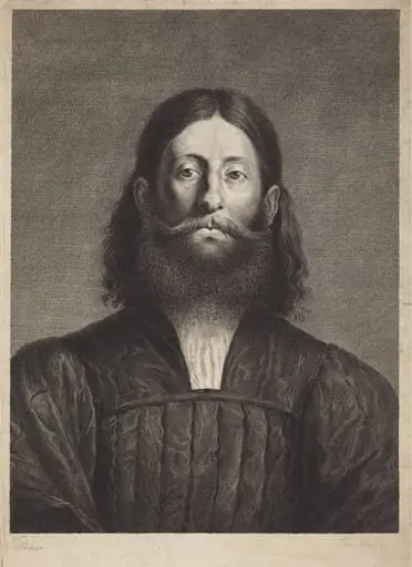 Giorgione Barbarelli, by Cornelis van Dalen I