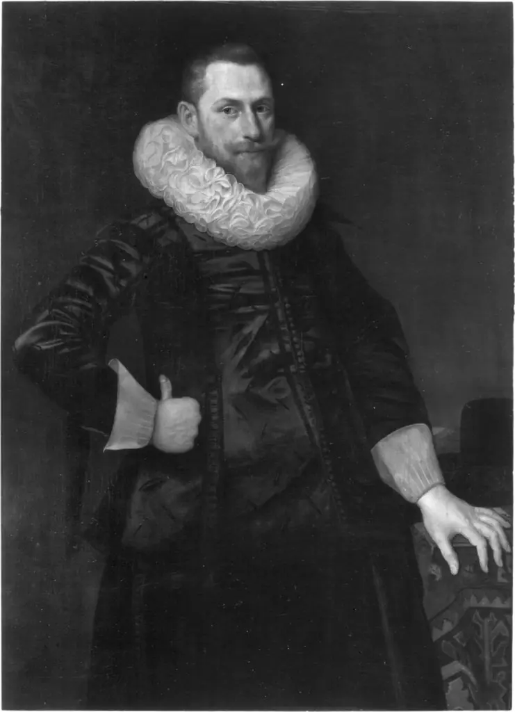 Portrait of Dirck Corver (1587-1633), by Cornelis van der Voort
