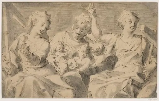 Faith, Hope and Charity, by Cornelis van Haarlem